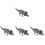 4St Luminous Geluid Dinosaurs Speelgoed Plastiek Loopmodel Voor Kids 2