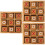 3Sets Beige Bordspel Hout En Gezelschap 6
