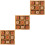 3Sets Beige Bordspel Hout En Gezelschap 5