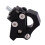3St Inklapbare Zwarte Aluminium Motorhelm Haak Motorfiets 10