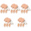 20St Duurzame Khaki Speenhouder Baby En Teether Clips 5