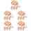 20St Duurzame Khaki Speenhouder Baby En Teether Clips 8