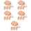 20St Duurzame Khaki Speenhouder Baby En Teether Clips 9
