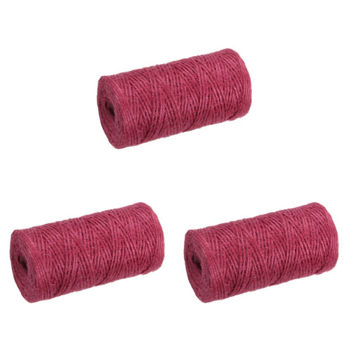 3St Donkerrode Touwstring Duurzaam Voor DIY Feest En 1