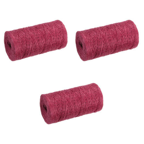 3St Donkerrode Touwstring Duurzaam Voor DIY Feest En 2