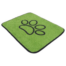 2Stk Dekorative Und Hundetoilette Gras Matte Waschbar Grün