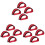 6Paren Verstelbare Straps Clips Stevige Nylon Pedalen Grip 2