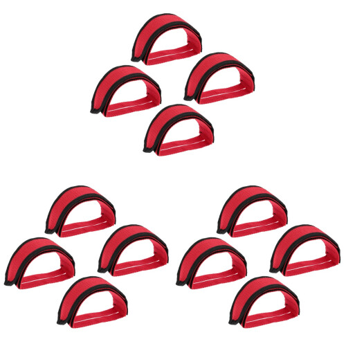 6Paren Verstelbare Straps Clips Stevige Nylon Pedalen Grip 1