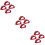 6Paren Verstelbare Straps Clips Stevige Nylon Pedalen Grip 9