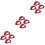 6Paren Verstelbare Straps Clips Stevige Nylon Pedalen Grip 5