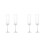 4Pcs Clear Toasting Glasses Elegant Highstem Cups 6