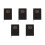 5St Zwarte Planner PU Schrijfboek Portable Planning Notepad 10