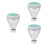 3St Vervangbare Douchekop Silver ABS Hoge 36 Nozzle Handdouche 6