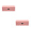 2St Roze Brillendoos Opslag Met Dubbele En Slank Design 2