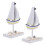 8St Zeilboot Model Compact Voor Nautische Tafeldecoratie 1