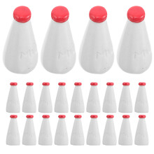 200St Mini Melkflesjes Poppenhuis Accessoires Realistisch Plastic