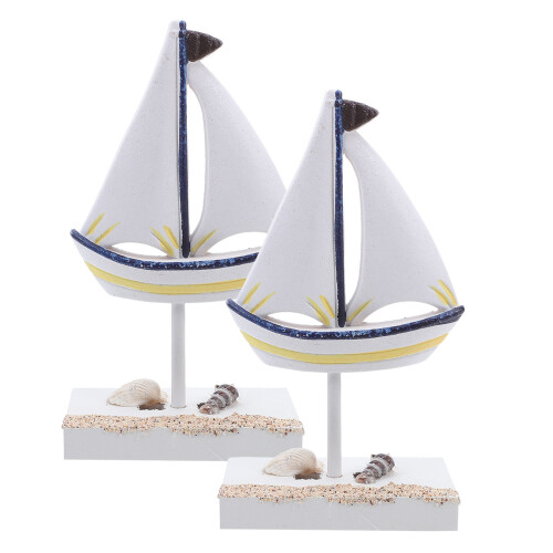 8St Zeilboot Model Compact Voor Nautische Tafeldecoratie 1