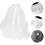 2St Wit Kinder Bruidssluier Met Strikzacht Haaraccessoire 8