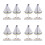 8St Zeilboot Model Compact Voor Nautische Tafeldecoratie 5