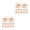 400St Beige Knopen Voor Scrapbooking En Kleding Naaien 7