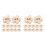 400St Beige Knopen Voor Scrapbooking En Kleding Naaien 10