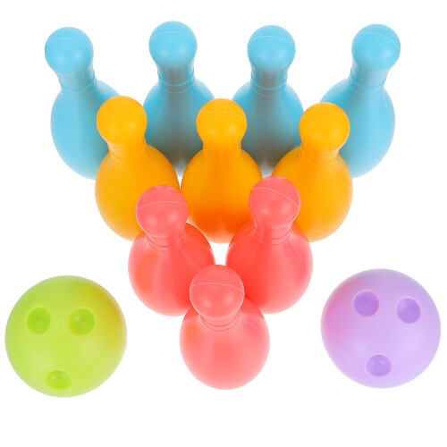 2Sets Kind Bowlingset, Educatief En Interactief Speelgoed Voor 1