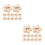 400St Beige Knopen Voor Scrapbooking En Kleding Naaien 4