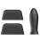 6Pcs Silicone Pot Handle Sleeves Black Non-Stick Heat Protector 9