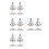 8St Zeilboot Model Compact Voor Nautische Tafeldecoratie 4