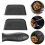 6Pcs Silicone Pot Handle Sleeves Black Non-Stick Heat Protector 10