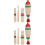 4Sets Guiro Percussie-Instrumenten Voor Beginners Met Stokken 7