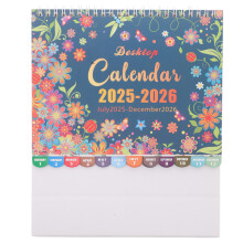 3St Bureaukalender Ijzer, Creatief Staand Met Bloemdesign
