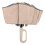 3St Beige Autom. Opvouwbare Winddicht Met Reflecterende Strip 3