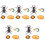 5Sets Realistisch Model Speelgoedset Insecten Assorti Kleuren 5