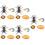 5Sets Realistisch Model Speelgoedset Insecten Assorti Kleuren 9