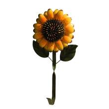 3Stk Gelbe Metallhaken Wanddeko Blumenform Vintage Haken
