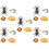 5Sets Realistisch Model Speelgoedset Insecten Assorti Kleuren 8