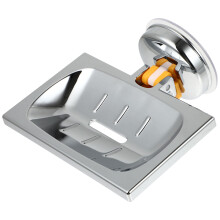 4Stk Seifenhalter Aus Langlebigem ABS Silber Für Und