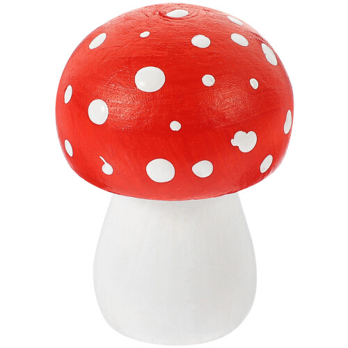 5Stk Ornament Rote Mini Garten Deko Für