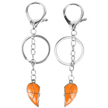3Sets Silber Basketball Schlüsselringe, Hängedeko Für Taschen