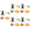 5Sets Realistisch Model Speelgoedset Insecten Assorti Kleuren 10