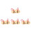 4St Kindercymbals Koperen Percussie Mini Muziekinstrumenten Set 6