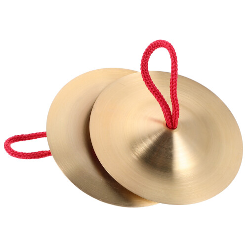 4St Kindercymbals Koperen Percussie Mini Muziekinstrumenten Set 2
