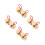 4St Kindercymbals Koperen Percussie Mini Muziekinstrumenten Set 5