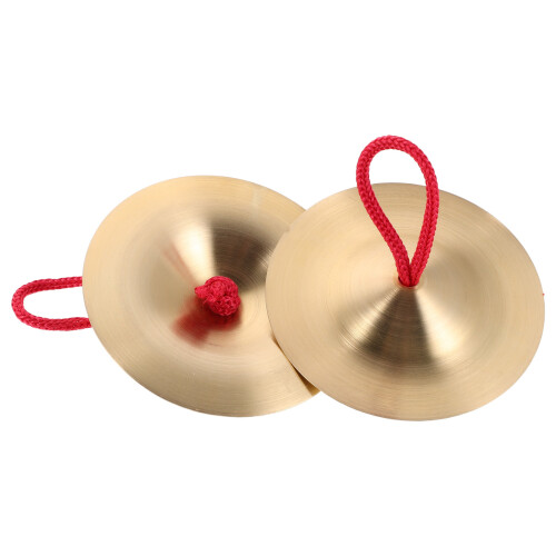 4St Kindercymbals Koperen Percussie Mini Muziekinstrumenten Set 1
