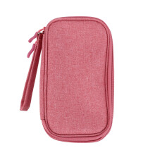 3Stk Ohrhörer Pink Reisetasche Für Kabel Ladegerät