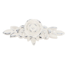 4Stk Elegante Vintage Schrankknöpfe Metall Mit Rosendesign