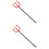 2St Duivel Cosplay Accessoire Met Afneembare Handgreep 7
