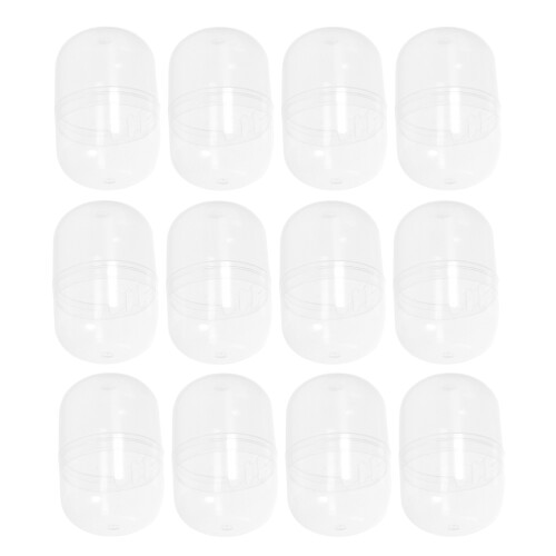 180Stk Stabile Vending Machine Füllbare -Kugeln Transparent 2