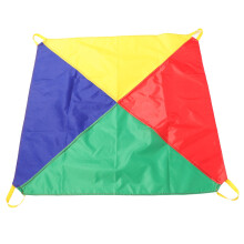 5Stk Stoff Fallschirm Spielzeug Für Kinder Teamspiele Und Kindergarten
